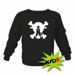 Дитячий світшот One Piece Luffy Captain - PrintSalon