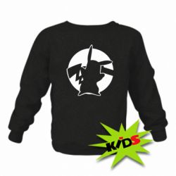Детский свитшот Pikachu silhouette - PrintSalon
