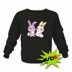 Детский свитшот Rabbits In Love - PrintSalon
