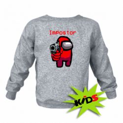 Дитячий світшот Red Impostor - PrintSalon