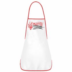 Фартук Детский рисунок флаг Украины - PrintSalon
