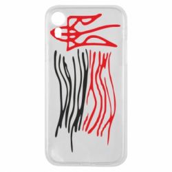 Чехол для iPhone XR Детский рисунок флаг Украины - PrintSalon