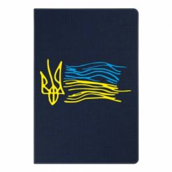 Блокнот с принто Детский рисунок флаг Украины - PrintSalon
