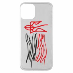 Чехол для iPhone 11 Детский рисунок флаг Украины - PrintSalon