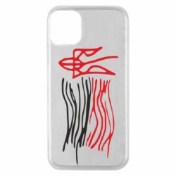 Чехол для iPhone 11 Pro Детский рисунок флаг Украины - PrintSalon