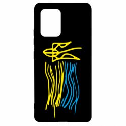 Чехол для Samsung S10 Lite Детский рисунок флаг Украины - PrintSalon