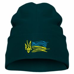 Детская шапка Детский рисунок флаг Украины - PrintSalon