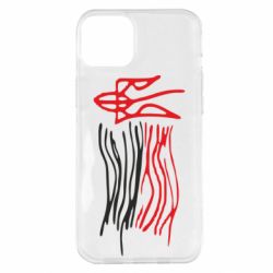 Чехол для iPhone 14 Plus Детский рисунок флаг Украины - PrintSalon