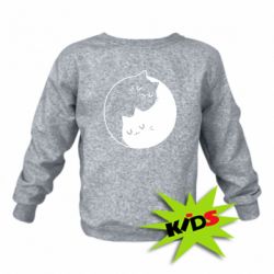 Детский свитшот Cute yin yang cats - PrintSalon