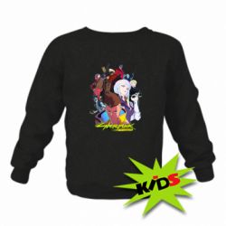 Детский свитшот Cyberpunk: Edgerunners - PrintSalon