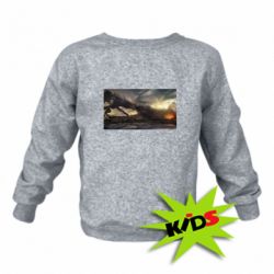 Дитячий світшот Дракон арт - PrintSalon