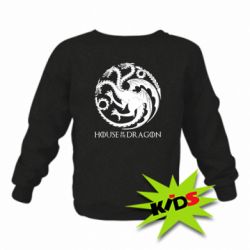 Дитячий світшот House Of The Dragon Logo - PrintSalon