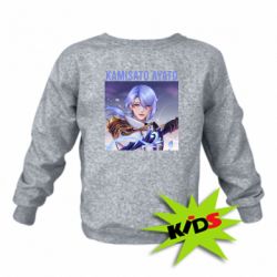 Детский свитшот Kamisato Ayato - PrintSalon