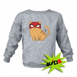 Детский свитшот Кот паук - PrintSalon