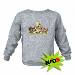 Детский свитшот Кусанали с аранарами - PrintSalon