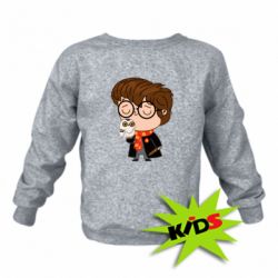 Детский свитшот Милый Гарри с совой - PrintSalon