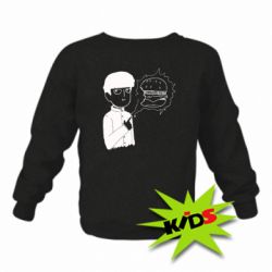 Дитячий світшот Моб Психо та гамбургер-PrintSalon Дитячий світшот Моб Психо та гамбургер