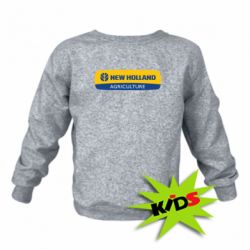 Детский свитшот New holland emblem - PrintSalon