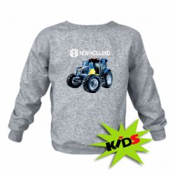 Дитячий світшот New Holland tractor - PrintSalon