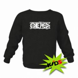 Детский свитшот One Piece Logo Anchor - PrintSalon