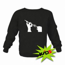 Детский свитшот Тризубом по морде - PrintSalon