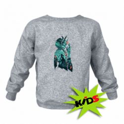 Детский свитшот Xiao silhouette - PrintSalon