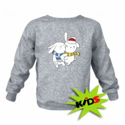 Детский свитшот Зайцы - PrintSalon