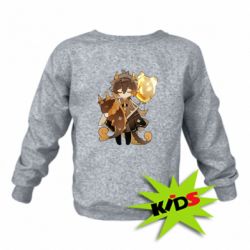 Детский свитшот Zhongli with baloon - PrintSalon