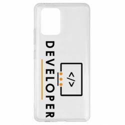 Чехол для Samsung S10 Lite Developer