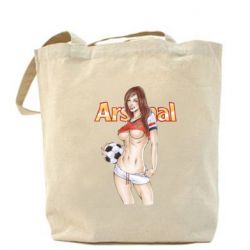 Эко-сумка Девушка Арсенал - PrintSalon