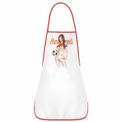 Фартук Девушка Арсенал - PrintSalon