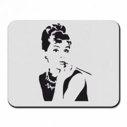 Килимок для миші Дівчина фарбує губи - PrintSalon