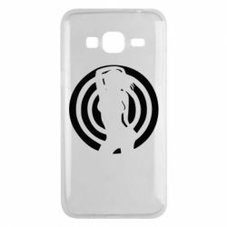 Чехол для Samsung J3 2016 девушка мишень - PrintSalon