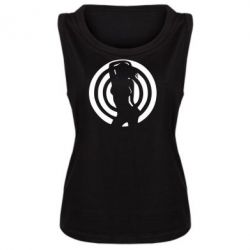 Женская майка девушка мишень - PrintSalon