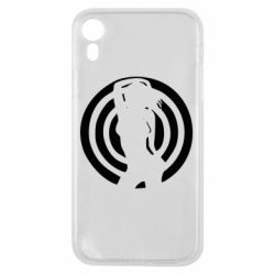 Чехол для iPhone XR девушка мишень - PrintSalon