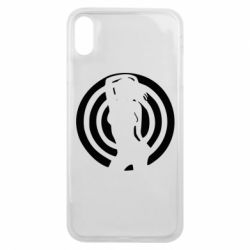 Чехол для iPhone Xs Max девушка мишень - PrintSalon