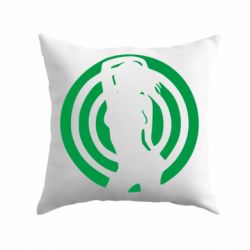 Подушка девушка мишень-PrintSalon Подушка девушка мишень