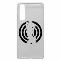 Чехол для Huawei P30 девушка мишень - PrintSalon