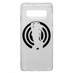 Чехол для Samsung S10+ девушка мишень - PrintSalon