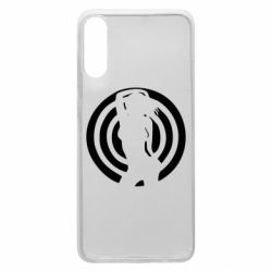 Чехол для Samsung A70 девушка мишень - PrintSalon