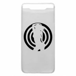 Чехол для Samsung A80 девушка мишень - PrintSalon