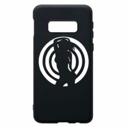 Чехол для Samsung S10e девушка мишень - PrintSalon