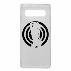 Чехол для Samsung S10 девушка мишень - PrintSalon