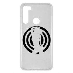 Чехол для Xiaomi Redmi Note 8 девушка мишень - PrintSalon