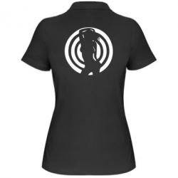 Женское поло девушка мишень - PrintSalon