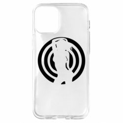 Чехол для iPhone 12 mini девушка мишень - PrintSalon