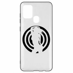 Чехол для Samsung A21s девушка мишень - PrintSalon