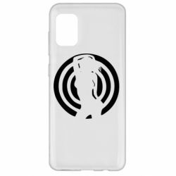 Чехол для Samsung A31 девушка мишень - PrintSalon