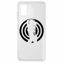 Чехол для Samsung A41 девушка мишень - PrintSalon