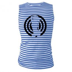 Майка-тельняшка девушка мишень - PrintSalon